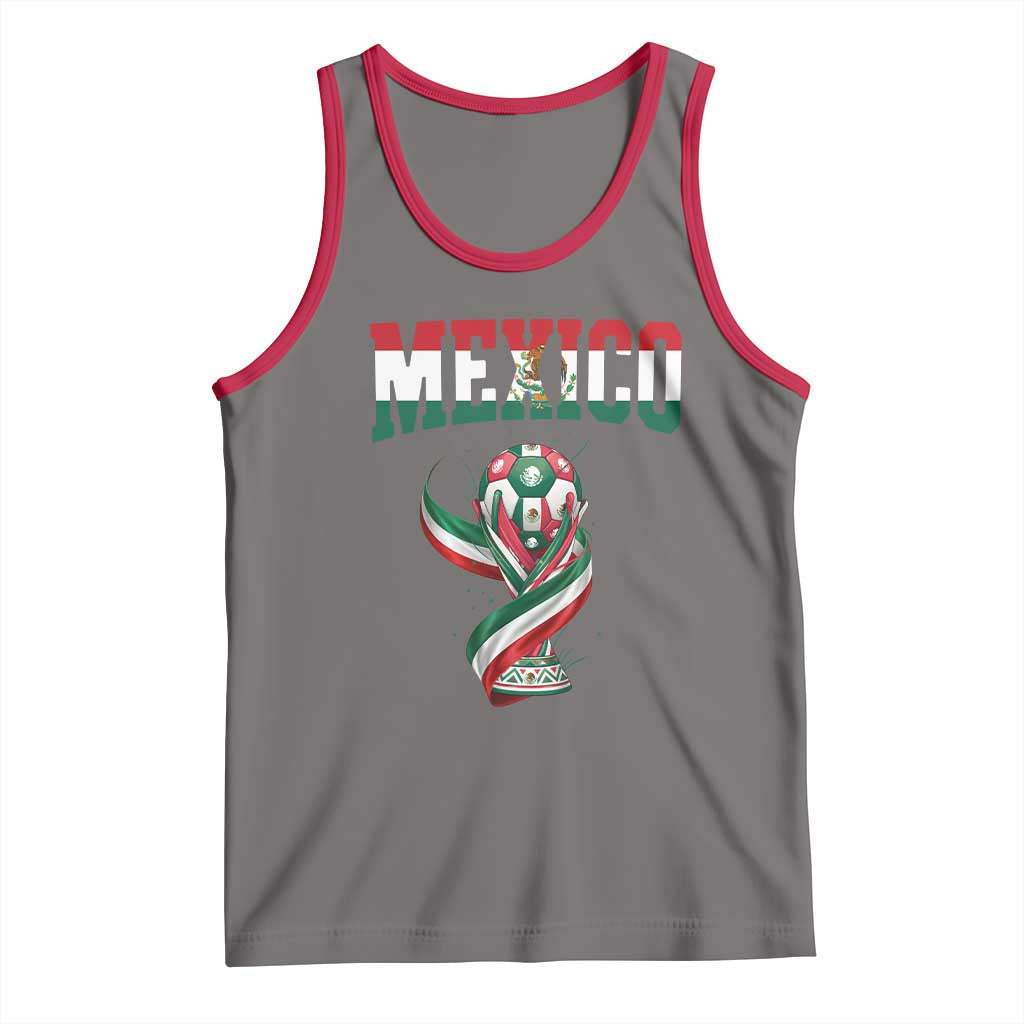 Mexico National Soccer Lover Tank Top Proud Mexican Fan Gift