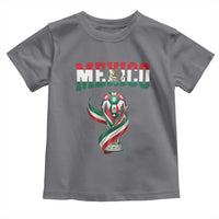 Mexico National Soccer Lover Toddler T Shirt Proud Mexican Fan Gift