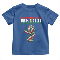 Mexico National Soccer Lover Toddler T Shirt Proud Mexican Fan Gift