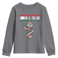 Mexico National Soccer Lover Youth Sweatshirt Proud Mexican Fan Gift