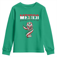 Mexico National Soccer Lover Youth Sweatshirt Proud Mexican Fan Gift
