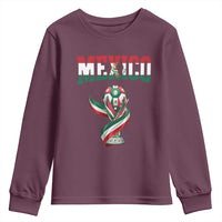 Mexico National Soccer Lover Youth Sweatshirt Proud Mexican Fan Gift