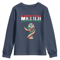 Mexico National Soccer Lover Youth Sweatshirt Proud Mexican Fan Gift