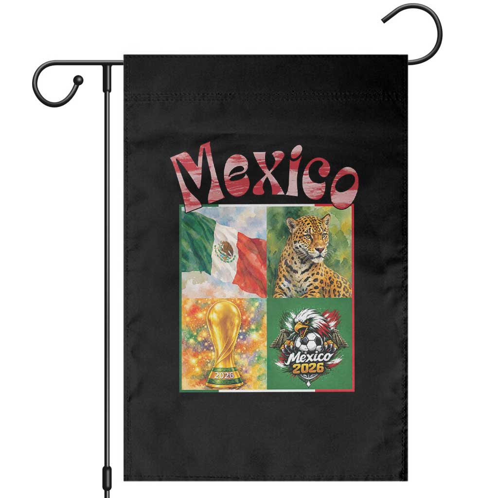 Mexico National Soccer Lover Garden Flag Patriotic Mexican Fan Gift