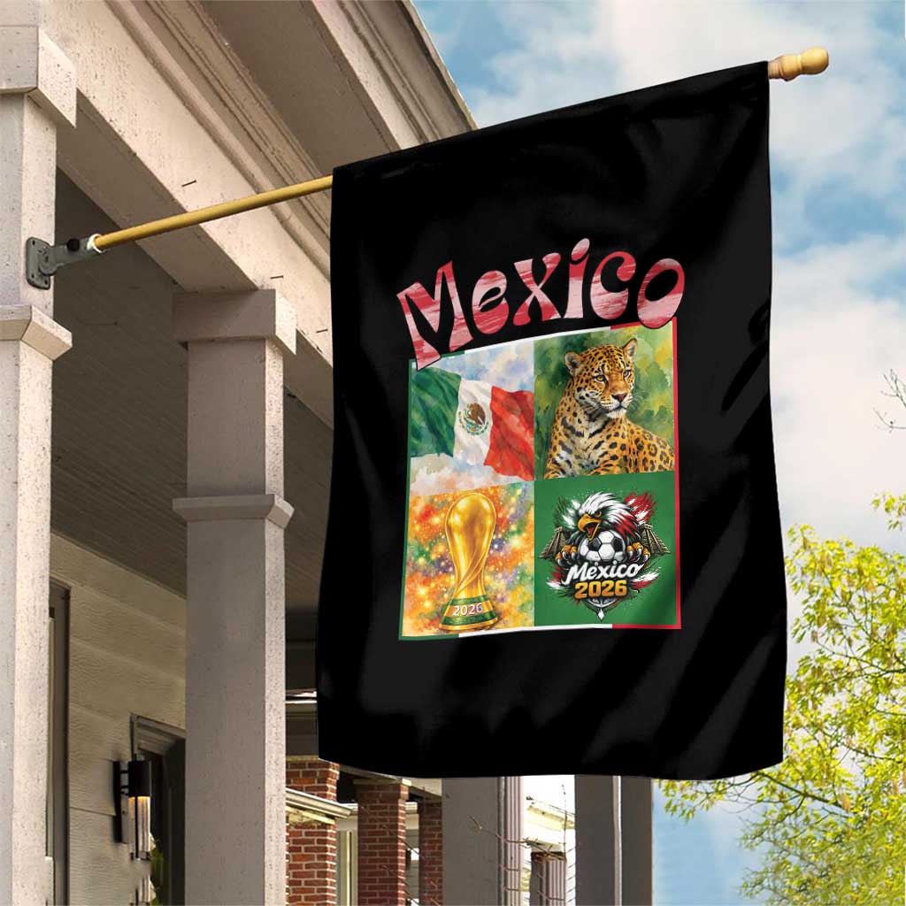 Mexico National Soccer Lover Garden Flag Patriotic Mexican Fan Gift