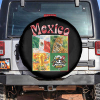 Mexico National Soccer Lover Spare Tire Cover Patriotic Mexican Fan Gift