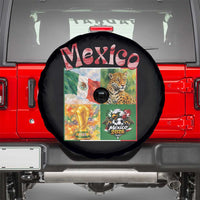 Mexico National Soccer Lover Spare Tire Cover Patriotic Mexican Fan Gift