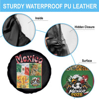 Mexico National Soccer Lover Spare Tire Cover Patriotic Mexican Fan Gift