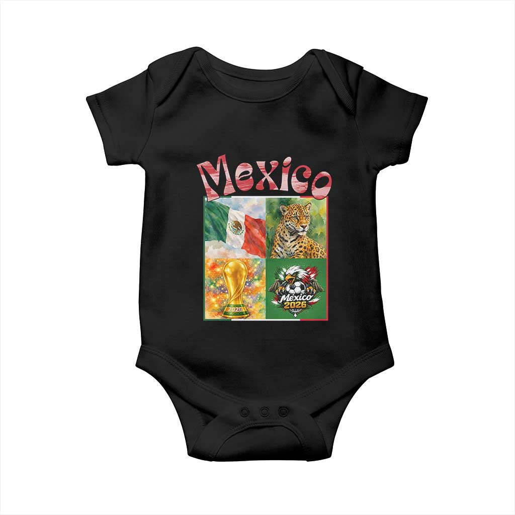 Mexico National Soccer Lover Baby Onesie Patriotic Mexican Fan Gift