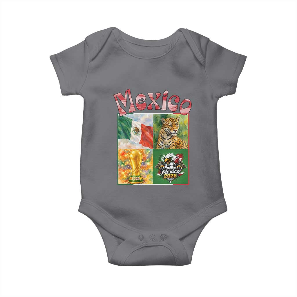 Mexico National Soccer Lover Baby Onesie Patriotic Mexican Fan Gift