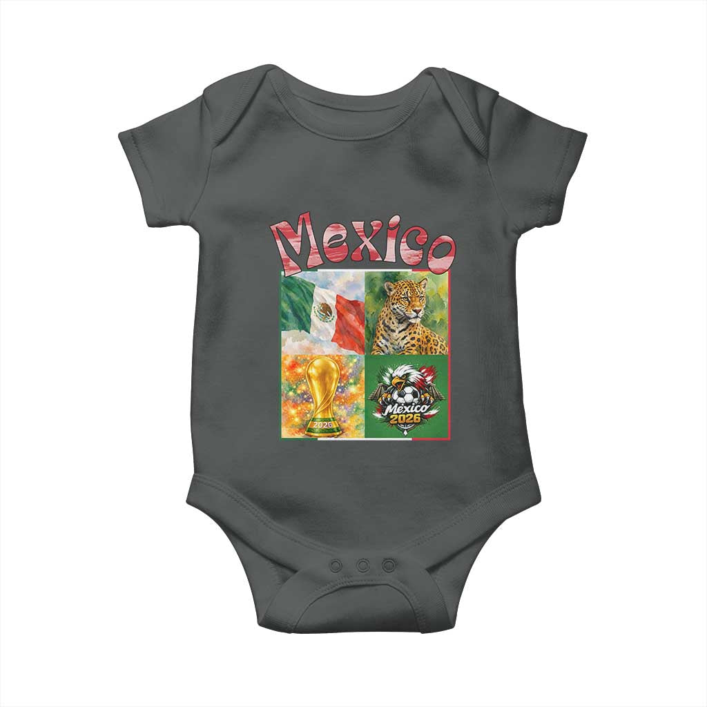 Mexico National Soccer Lover Baby Onesie Patriotic Mexican Fan Gift