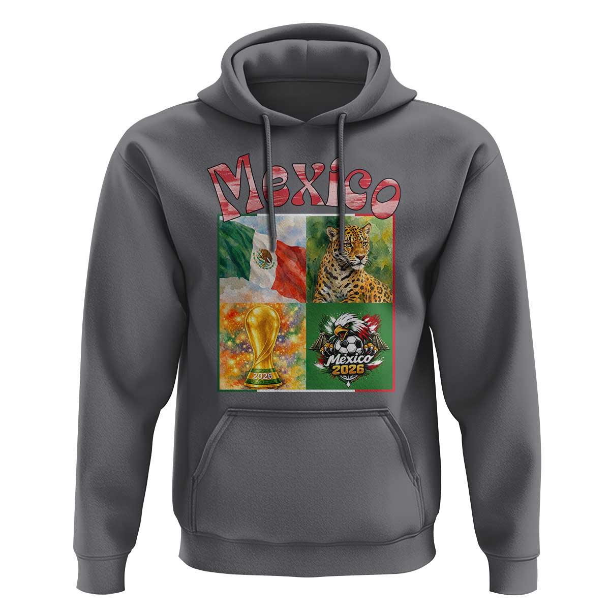 Mexico National Soccer Lover Hoodie Patriotic Mexican Fan Gift