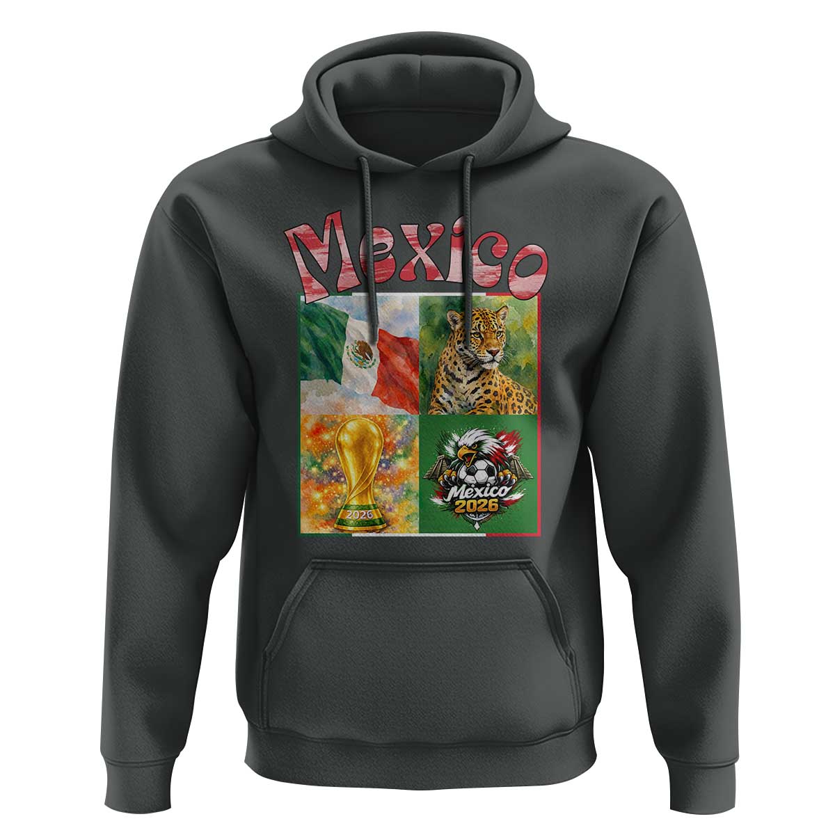 Mexico National Soccer Lover Hoodie Patriotic Mexican Fan Gift