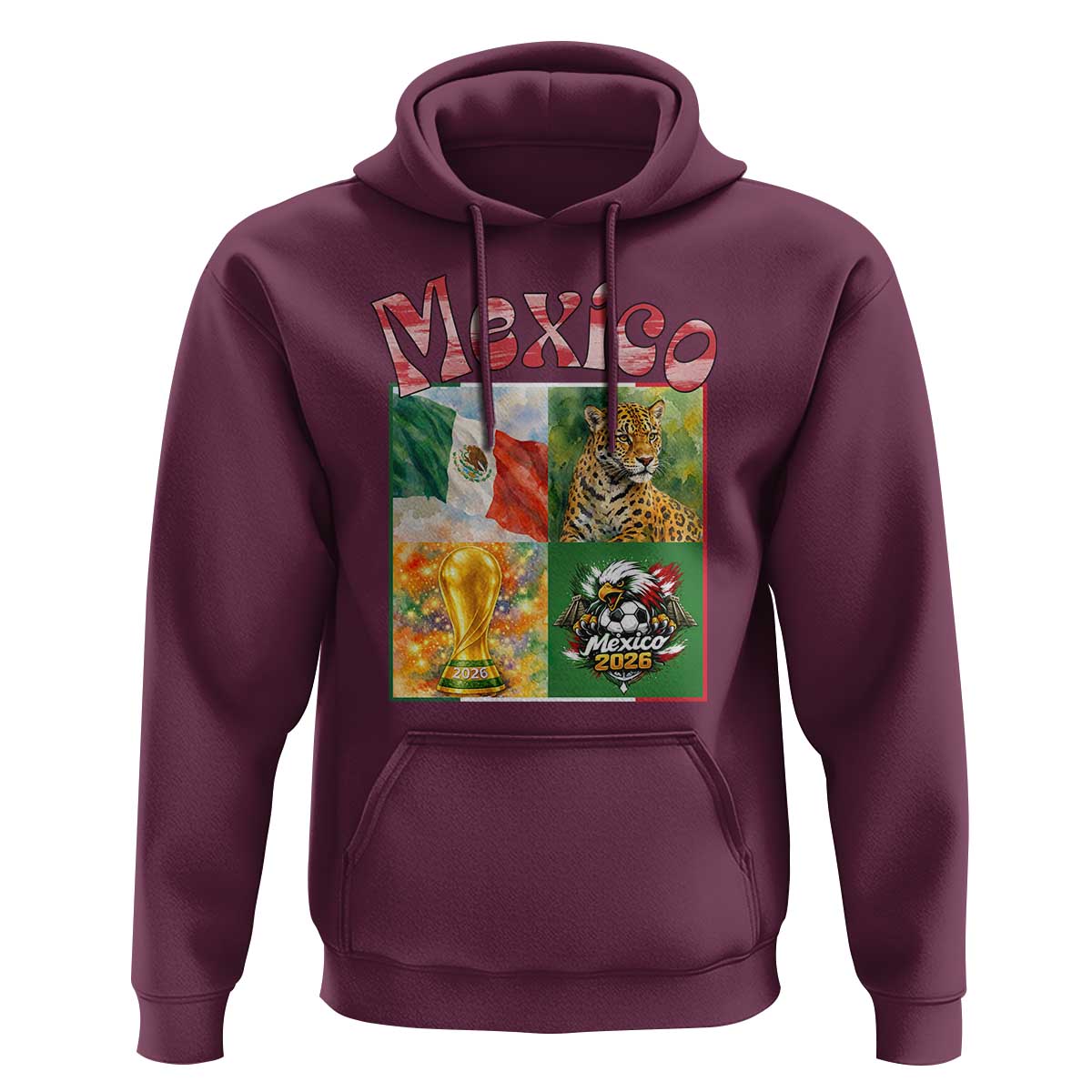 Mexico National Soccer Lover Hoodie Patriotic Mexican Fan Gift