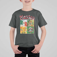 Mexico National Soccer Lover T Shirt For Kid Patriotic Mexican Fan Gift