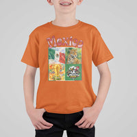Mexico National Soccer Lover T Shirt For Kid Patriotic Mexican Fan Gift