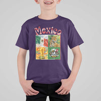 Mexico National Soccer Lover T Shirt For Kid Patriotic Mexican Fan Gift