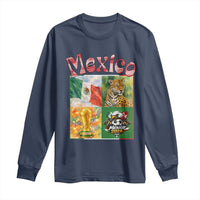 Mexico National Soccer Lover Long Sleeve Shirt Patriotic Mexican Fan Gift