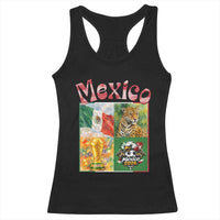 Mexico National Soccer Lover Racerback Tank Top Patriotic Mexican Fan Gift