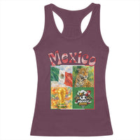 Mexico National Soccer Lover Racerback Tank Top Patriotic Mexican Fan Gift