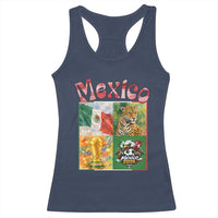 Mexico National Soccer Lover Racerback Tank Top Patriotic Mexican Fan Gift