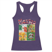 Mexico National Soccer Lover Racerback Tank Top Patriotic Mexican Fan Gift
