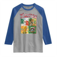 Mexico National Soccer Lover Raglan Shirt Patriotic Mexican Fan Gift