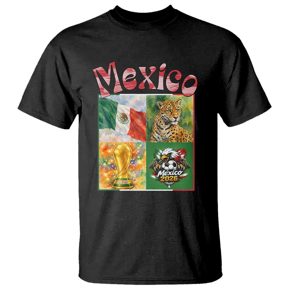 Mexico National Soccer Lover T Shirt Patriotic Mexican Fan Gift