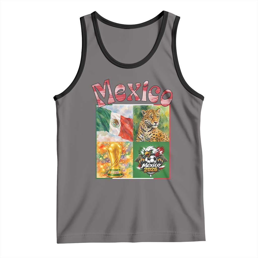 Mexico National Soccer Lover Tank Top Patriotic Mexican Fan Gift