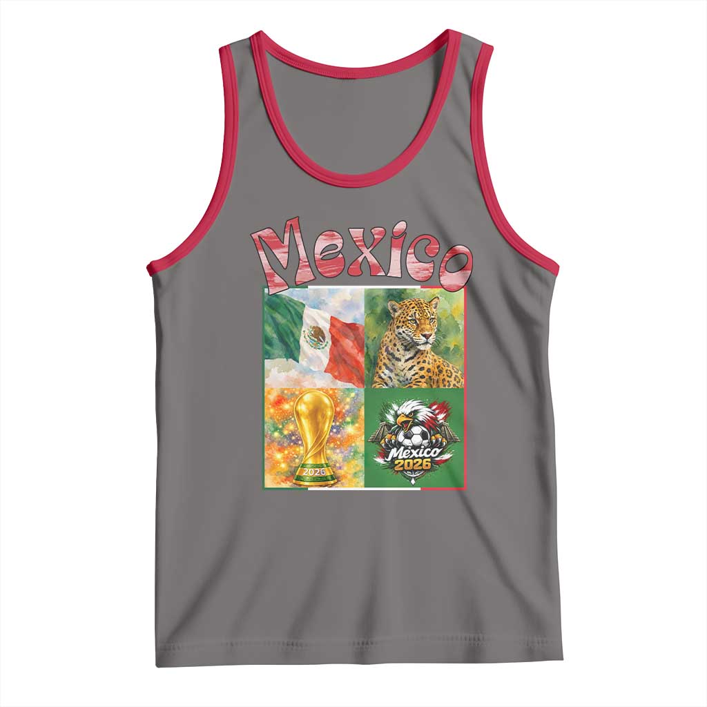 Mexico National Soccer Lover Tank Top Patriotic Mexican Fan Gift