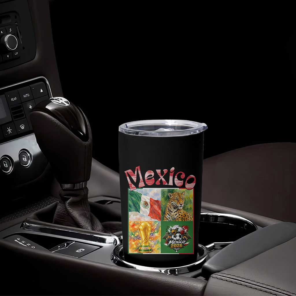 Mexico National Soccer Lover Tumbler Cup Patriotic Mexican Fan Gift