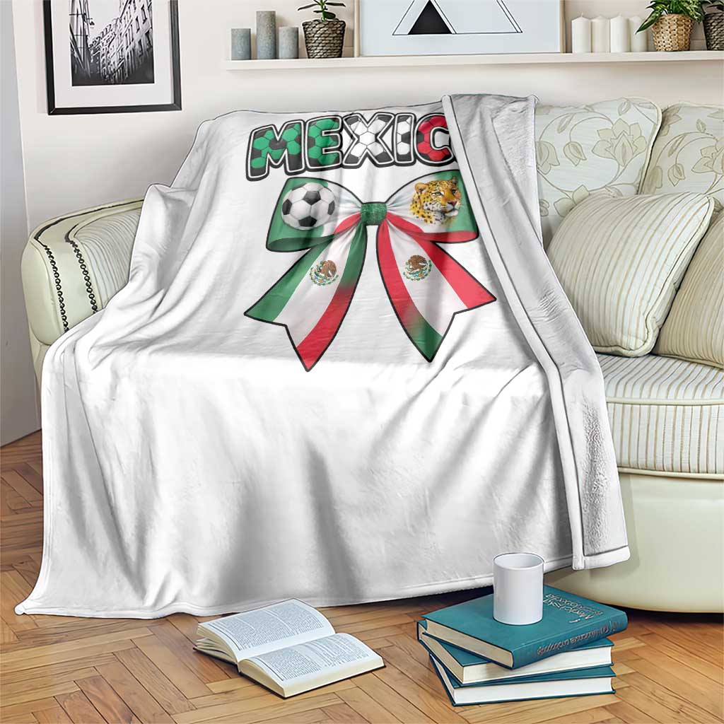 Mexico National Soccer Lover Throw Blanket Soccer Pride Fan Gift