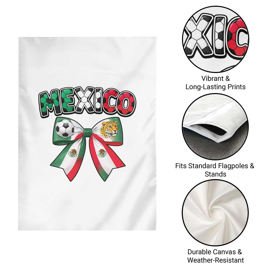 Mexico National Soccer Lover Garden Flag Soccer Pride Fan Gift