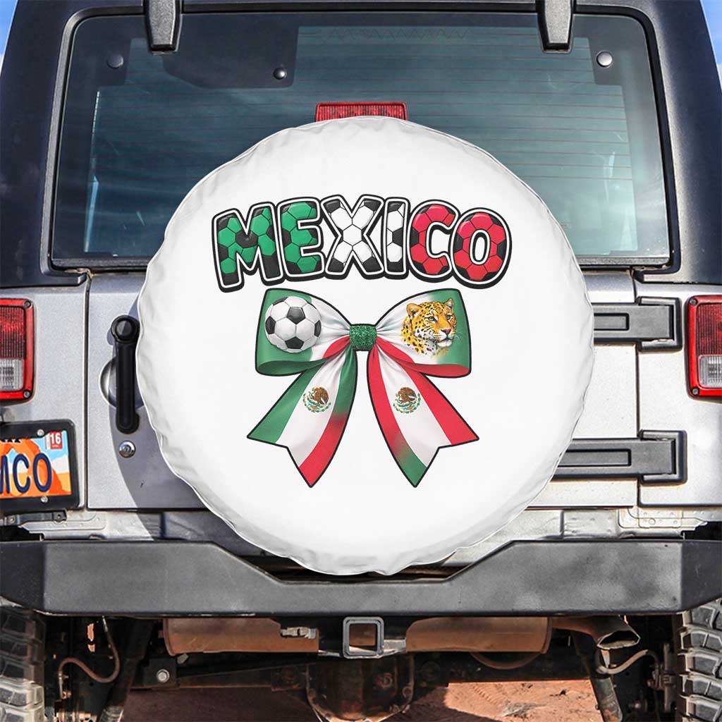 Mexico National Soccer Lover Spare Tire Cover Soccer Pride Fan Gift