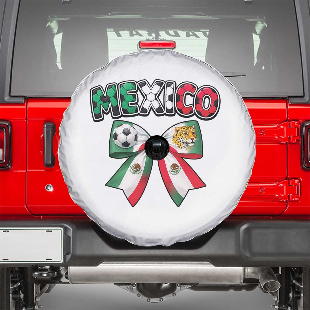 Mexico National Soccer Lover Spare Tire Cover Soccer Pride Fan Gift