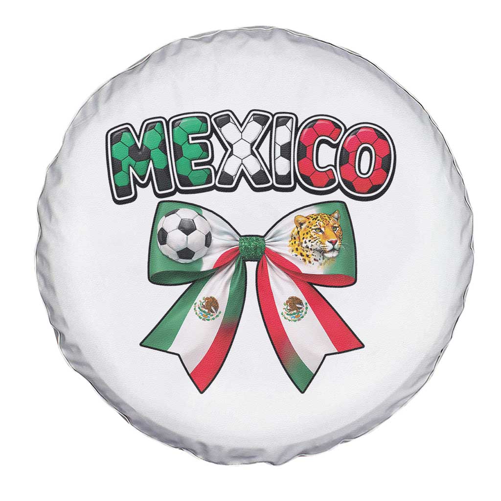 Mexico National Soccer Lover Spare Tire Cover Soccer Pride Fan Gift