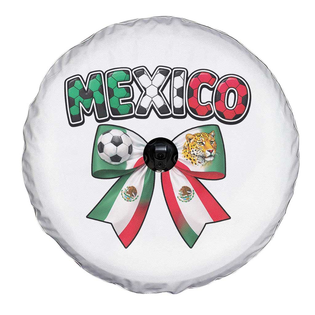 Mexico National Soccer Lover Spare Tire Cover Soccer Pride Fan Gift
