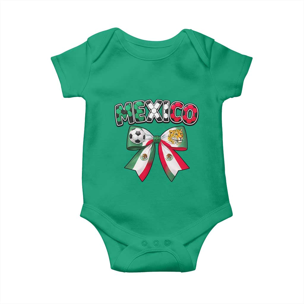 Mexico National Soccer Lover Baby Onesie Soccer Pride Fan Gift