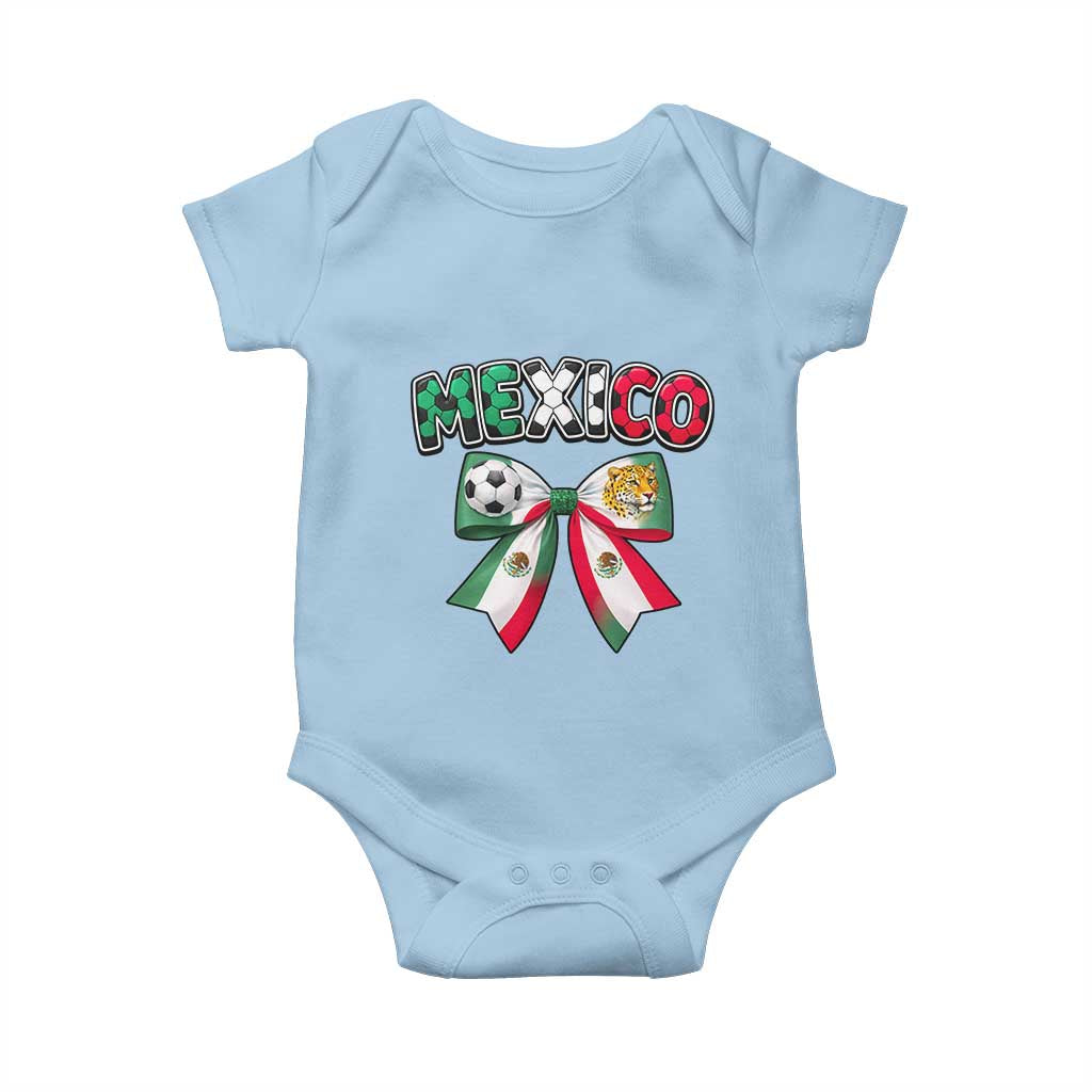 Mexico National Soccer Lover Baby Onesie Soccer Pride Fan Gift