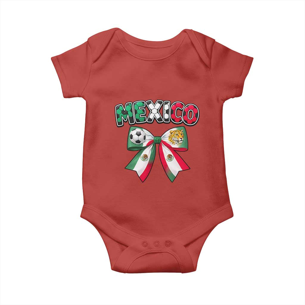 Mexico National Soccer Lover Baby Onesie Soccer Pride Fan Gift