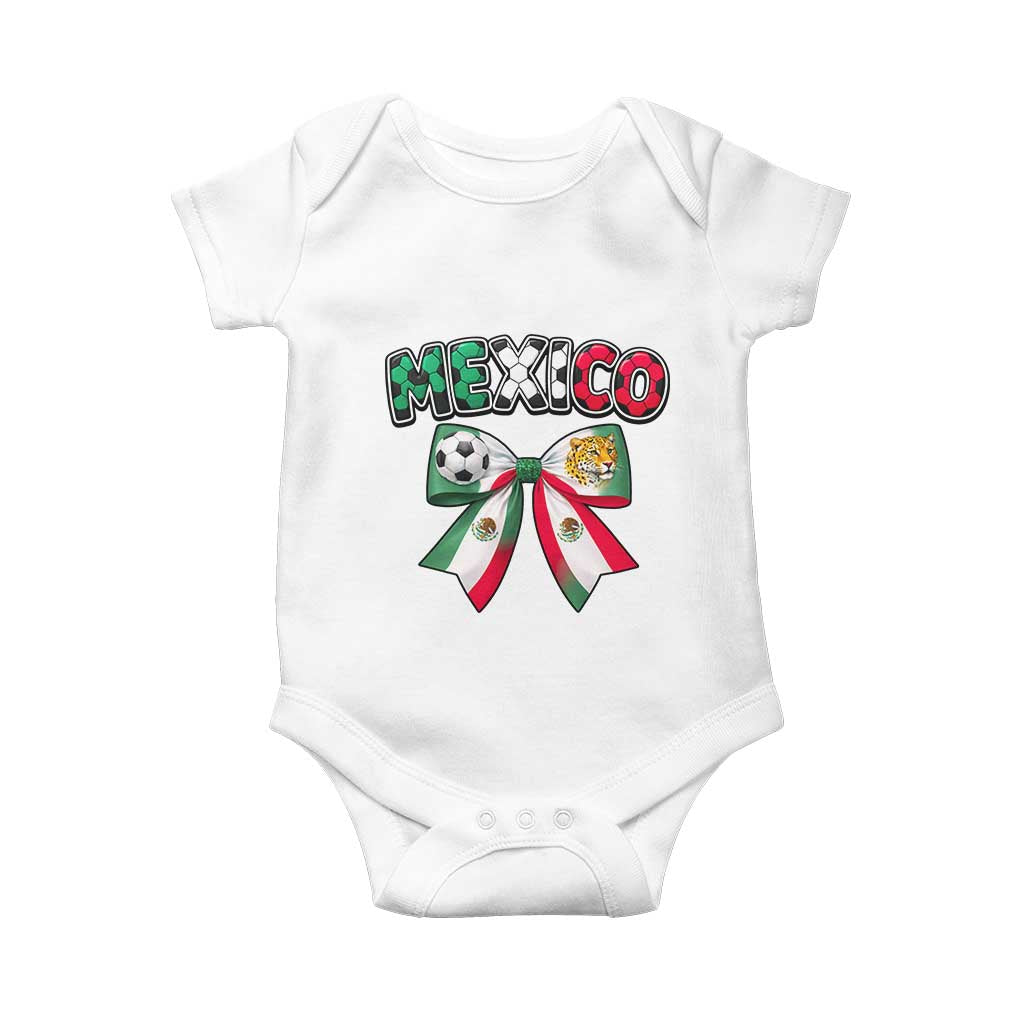 Mexico National Soccer Lover Baby Onesie Soccer Pride Fan Gift