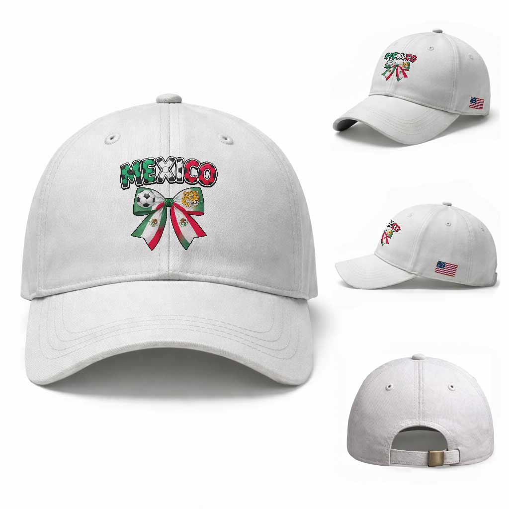 Mexico National Soccer Lover Baseball Cap Soccer Pride Fan Gift