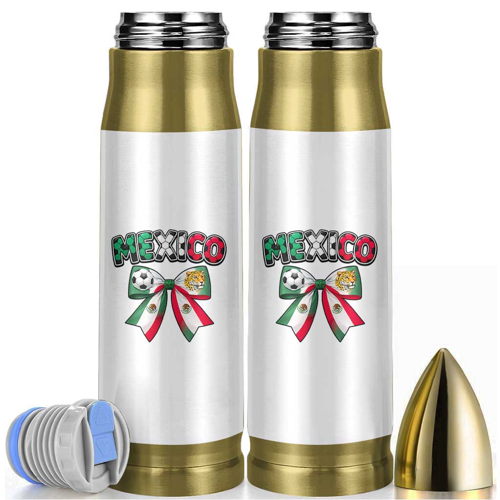Mexico National Soccer Lover Bullet Tumbler Soccer Pride Fan Gift