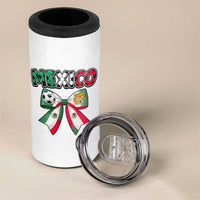 Mexico National Soccer Lover 4 in 1 Can Cooler Tumbler Soccer Pride Fan Gift