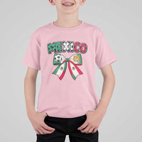 Mexico National Soccer Lover T Shirt For Kid Soccer Pride Fan Gift
