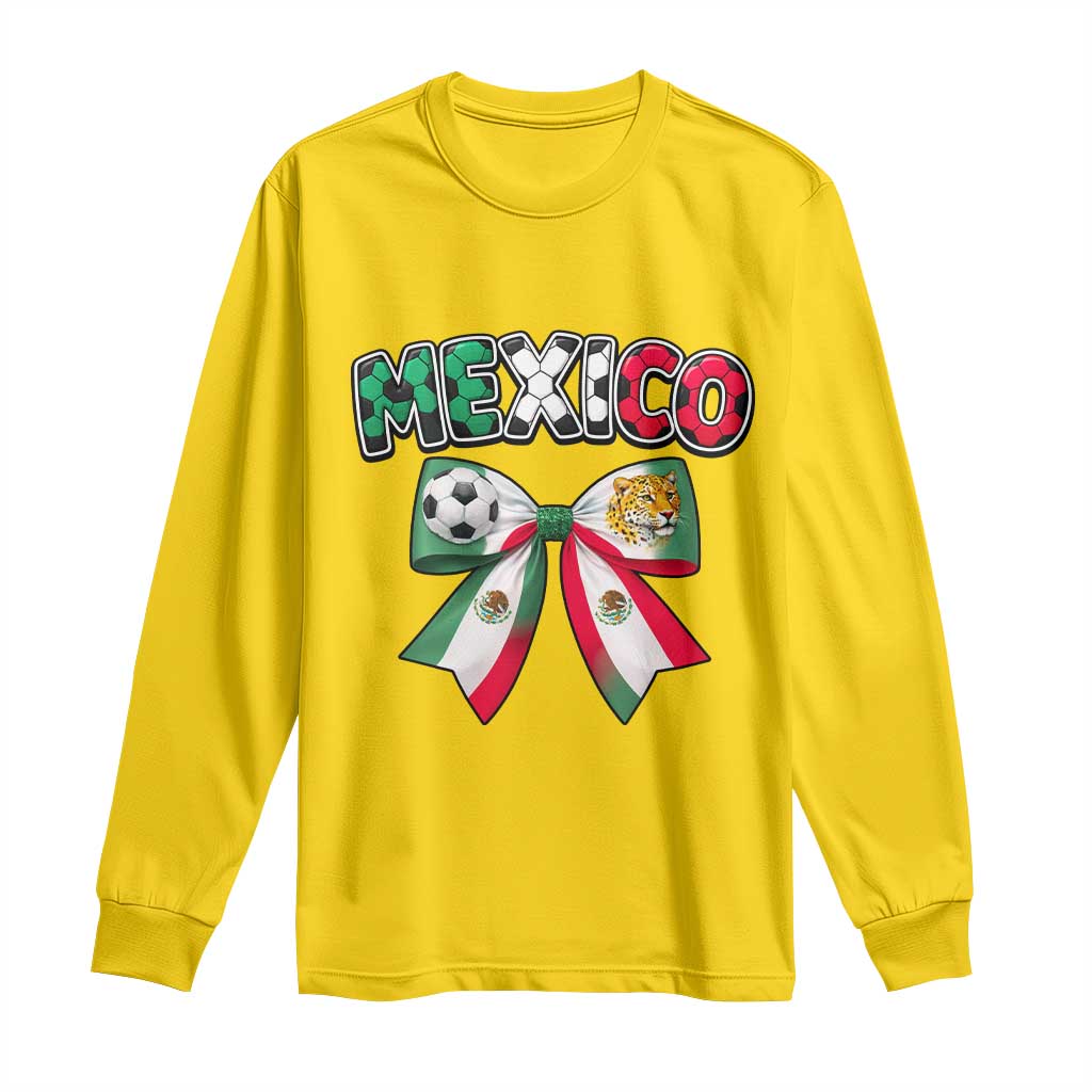 Mexico National Soccer Lover Long Sleeve Shirt Soccer Pride Fan Gift