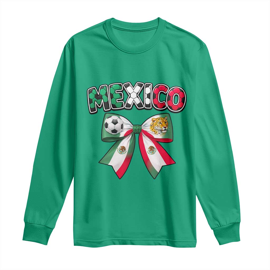 Mexico National Soccer Lover Long Sleeve Shirt Soccer Pride Fan Gift