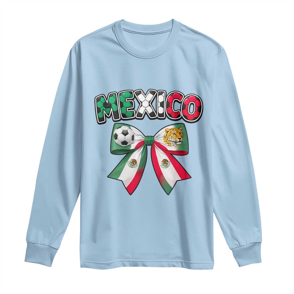 Mexico National Soccer Lover Long Sleeve Shirt Soccer Pride Fan Gift