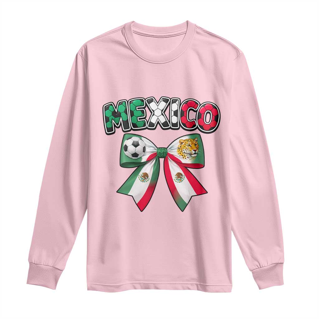 Mexico National Soccer Lover Long Sleeve Shirt Soccer Pride Fan Gift