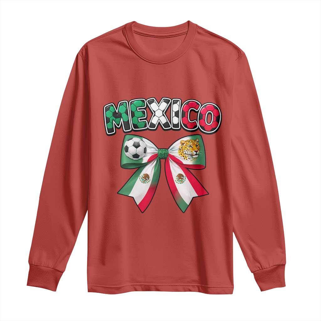 Mexico National Soccer Lover Long Sleeve Shirt Soccer Pride Fan Gift